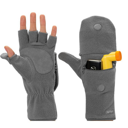 Stay Connected and Warm with Sprigs Multi-Mitt Gloves Featuring a Handy Cell Phone Pocket