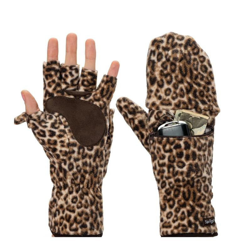 Stay Connected and Warm with Sprigs Multi-Mitt Gloves Featuring a Handy Cell Phone Pocket
