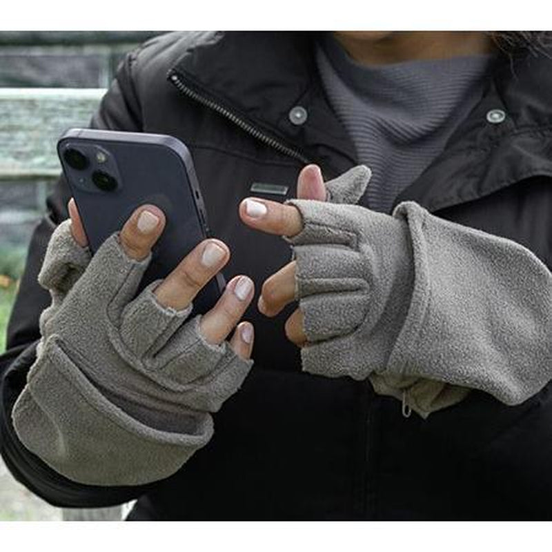 Stay Connected and Warm with Sprigs Multi-Mitt Gloves Featuring a Handy Cell Phone Pocket