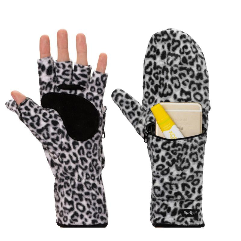 Stay Connected and Warm with Sprigs Multi-Mitt Gloves Featuring a Handy Cell Phone Pocket