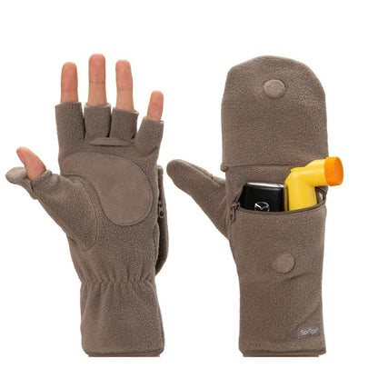 Stay Connected and Warm with Sprigs Multi-Mitt Gloves Featuring a Handy Cell Phone Pocket